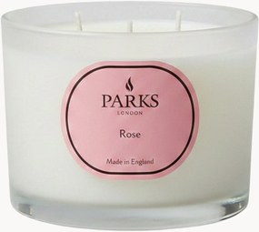 Candela profumata fatta a mano a tre stoppini Vintage Aromatherapy (acqua di rosa, fiori bianchi e muschio morbido)