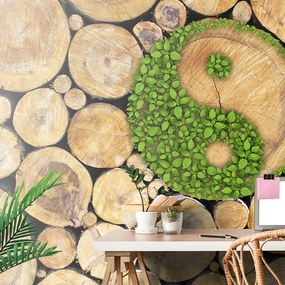 Carta da parati – Yin e Yang in versione eco