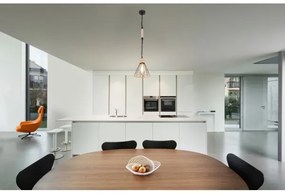 Globo 15676H - Lampadario su catena HALIA 1xE27/60W/230V