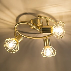 Faretto intelligente in ottone orientabile e inclinabile incluso 3 Wifi P45 - Mosh