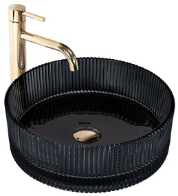 Lavabo da appoggio Rea Ingrid 35 Black