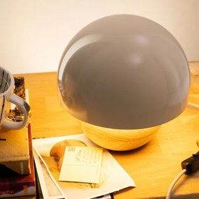 Brilliant - Lampada da tavolo NALAM 1xE14/40W/230V grigio/cenere