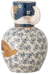 Vaso in gres dipinto a mano (altezza 23,5 cm) Hezha - Bloomingville