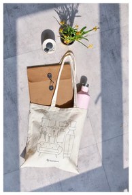 Borsa in tela color crema - Bonami