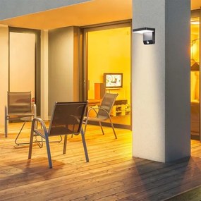 LED Applique da esterno con sensore LED/17W/230V 3000K nero