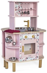 Cucina in legno per bambini double-face con lavatrice - Twist