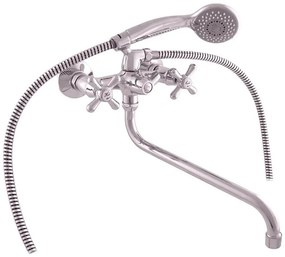 RAV Slezák MK153.5/1 - Set vasca con miscelatore MORAVA, cromo lucido