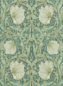 Morris & Co Carta da parati Pimpernel - Privet/ Slate