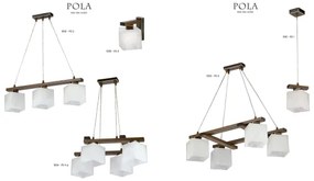 Jupiter 1094 - PO 4 p - Lampadario a sospensione POLA 4xE27/60W/230V