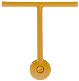 Tergivetro doccia giallo in plastica antigraffio con ventosa Spring