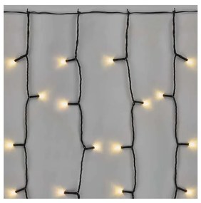 Catena LED natalizia da esterno 100xLED/1x2m IP44 bianco caldo