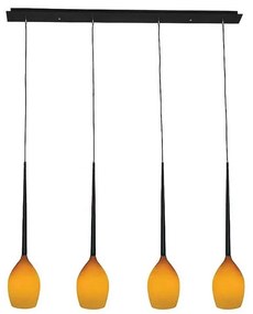 Azzardo AZ1227 - Lampadario a sospensione con filo IZZA 4xE14/40W/230V