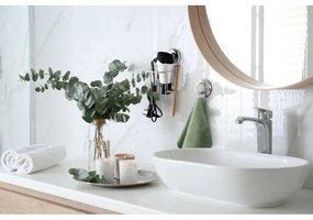 Supporto metallico autoportante per asciugacapelli Bestlock Bath - Compactor