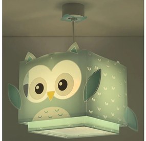 Dalber 64392 - Lampadario per bambini LITTLE OWL 1xE27/60W/230V
