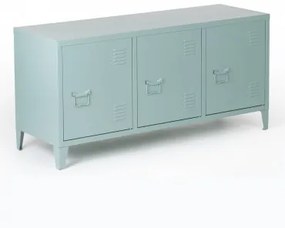 Armadietto porta TV in metallo Pohpli Verde Abete - Sklum