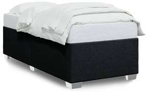 Giroletto Senza Materasso Nero 90x200 Cm İn Tessuto /