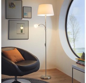 Eglo 95686 - Lampada da terra CONESA 1xE27/60W + 1xE14/40W