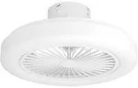 Plafoniere Ventilatore Ortona Abs Bianco Diff Acrilico Bianco Led 3X8,5W