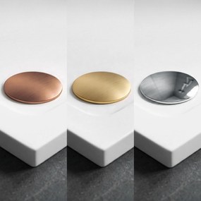 Piatto doccia acrilico Rea Belmond White 80x80