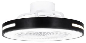 Lampadario Ventilatore da soffitto 55W CCT + RGB illuminazione Led regolabile con telecomando Aigostar