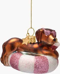 Addobbo di Natale Dog on Pool Float
