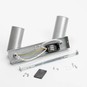 Brilagi - Luce Spot da bagno SELE 2xGU10/30W/230V IP44 argento