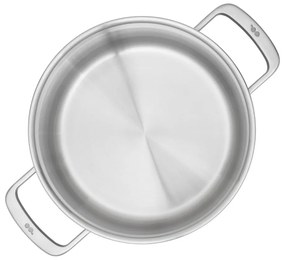 Casseruola in acciaio inox con coperchio incluso per induzione 5,5 l Lucca 3.0 – FABINI