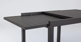 Tavolo da pranzo da giardino in alluminio 80x83 cm Pelagius – Bizzotto