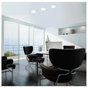 Plafoniera LED Fueva Connect Ø 22.5 cm bianco IP20 bianco caldo, 1800 lumen EGLO