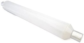 Lampada Led S19 Tubolare Lineare Bianco Caldo 6W 310mm 220V PC Opalino Per Bagni Cucine Armadio