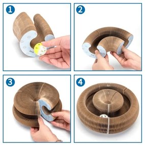 Nobleza - tiragraffi 3in1 marrone