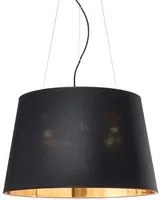 Lampada a sospensione nero D 500 x H min 530 - max 2280 mm