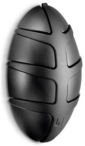 Gancio da parete nero in plastica Bug – Spinder Design
