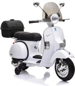 Piaggio Vespa PX150 Full Elettrica 12V per Bambini Bianca...