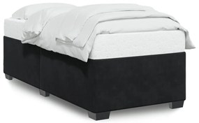 Giroletto Nero 90x190 Cm İn Velluto /