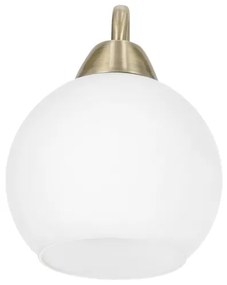 Lampada da parete NESTOR 1xE27/40W/230V ottone