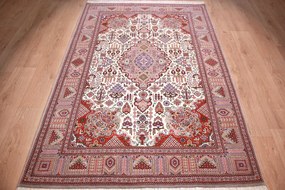 Ghom Tappeto 220 x 150 (Iran) Annodato A Mano