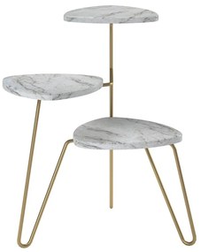 Portafiori in bianco-oro Athena - Novogratz