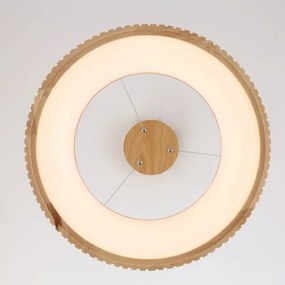Brilagi - Lampadario LED a sospensione con cavo FALCON WOOD MODERN LED/30W/230V Ø 45 cm in legno