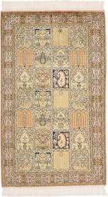 Cashmere Silk Tappeto 80x120 (Indian) Annodato A Mano