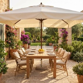 VICTOR - ombrellone da giardino palo centrale 3 x 4 m