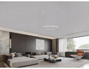 Lampadario a sospensione con filo LED dimmerabile LED/72W/230V 3000-6500K + telecomando