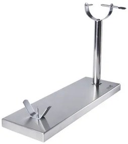 Porta Prosciutto in Acciaio Inox TM Home Metallo Acciaio inossidabile 17 x 49 x 35 cm