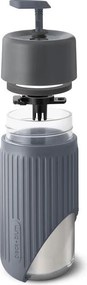 Tazza da viaggio grigio scuro in vetro 340 ml – Black + Blum