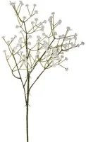 Set 24 Rami Artificiale di Gypsophila Altezza 59 cm Bianco