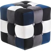 Pouf in tessuto 35x35x35 cm Liam OresteLuchetta