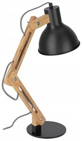 Lampada da tavolo 1xE27/40W/230V nera