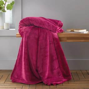 Coperta rosa in micropile 130x170 cm Raschel Velvet – Catherine Lansfield