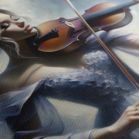 Quadro su tela – Violinista romantica