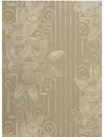 Ralph Lauren Carta da parati Fleur Moderne - Pearl Grey metallic